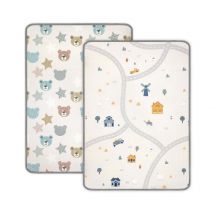 Tapis De Jeu En Mousse Roulé Kinder Ours Et Ferme - Milly Mally