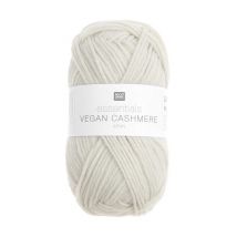 Fil À Tricoter Essentials Vegan Cashmere Aran - Rico Design 01 Creme