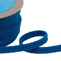 Bobine 20m Double Cordon Fils 10mm Bleu Turquoise - My mercerie