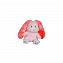 Peluche - Lapin Fluffy - Rose - 15 Cm - Gipsy Toys