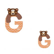 Lettre G - Grizzly - Sevi