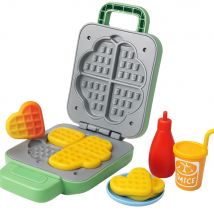 Jouet Gaufrier Sonore Et Lumineux Avec Accessoires, Gaufre Magique Qui Change De Couleur, À Piles, Dès 3 Ans - Ferry Jouets