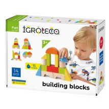 Ensemble De Blocs De Construction Universal 14 Pièces Igroteco - Igroteco