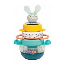Pyramide Lapin En Plastique Et Tissu - Taf Toys