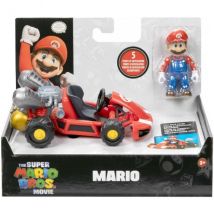 Coffret Super Mario Bros : Kart + Mario : Figurine Articule Super Mario 6 Cm - Figurine Nintendo - Bandai