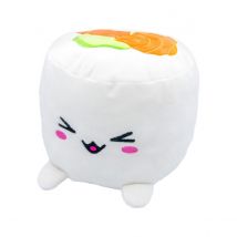 Fun Food - Peluche Plushi Uramaki Sushi With Saumon 20 Cm - Joy Toy