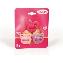 Lot De 3 Tétines De Poupée - Bayer Design