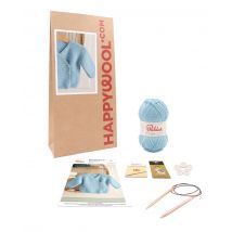 Kit Tricot Brassière Laine Harlem Glacier Naiss - Phildar