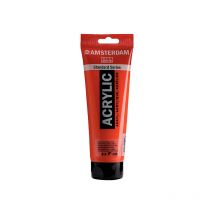 Peinture Acrylique En Tube - Rouge Naphtol Clair - 398 - Amsterdam - 250ml