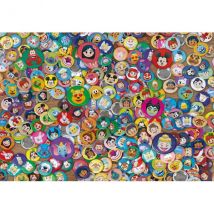 Puzzle Impossible Les Amis De Disney 1000 Pieces - Collection Mickey Et Minnie - Clementoni - 39830 - Clementoni