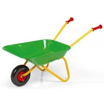 Brouette Metal Enfant Verte / Jaune - Rolly Toys - Jouet Jardinage - Rolly Toys