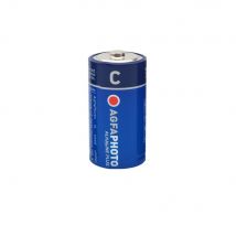 Agfaphoto Piles Alcalines Plus Baby C Lr14 (1.5v, Lot De 12) - Longue Durée De Vie - Idéales Pour Appareils Ménagers, Lampes De Poche, Jouets Et Plus 