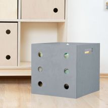 Boîte De Rangement Dice Gris 6 - Benlemi