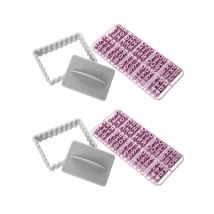 Lot De 2 Tampons Alphabet Pour Biscuit Zenker Smart Pastry