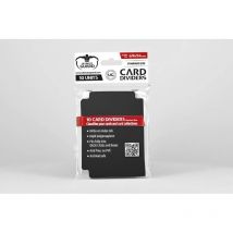 Ultimate Guard 10 Intercalaires Pour Cartes Card Dividers Taille Standard Noir