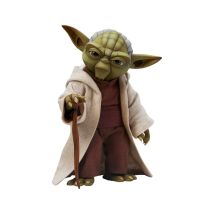 Star Wars The Clone Wars - Figurine 1/6 Yoda 14 Cm - Sideshow Collectibles