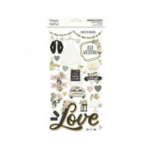 Chipboard Happily Ever After Simple Stories