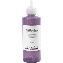 Colle À Paillettes, Violet, 118 Ml/ 1 Flacon - CC Hobby