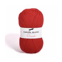 Fil À Tricoter Orient - Cheval Blanc 4 Coquelicot