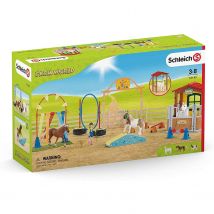 Farm World - Agilité Au Box À Cheval - Schleich