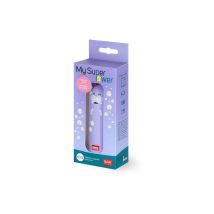 Batterie Externe Legami My Super Power - Pvc - Hippo - Violet - 19,2 X 4 X 3,5 Cm