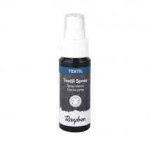 Spray Textile, Noir, Flacon 50ml - Rayher