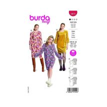 Patron Burda 5875-robe Taille N°fr 36-50