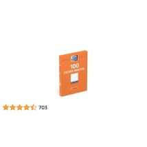 Sachet De 100 Fiches Bristol Non Perforées 21x29,7 Cm Uni Blanc