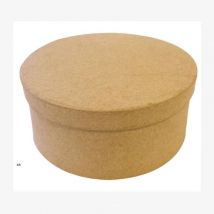 Boîte Cylindrique En Carton Avec Couvercle - 8 X Ø 16,5 Cm - Creotime