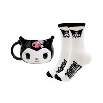 Sanrio - Set Mug 3d Et Paire De Chaussettes Kuromi - Blue Sky Studios