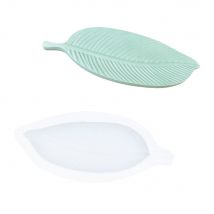 Moule En Silicone 29cm X 11,5cm X 1,5cm - Feuille D'Arbre - Jesmonite