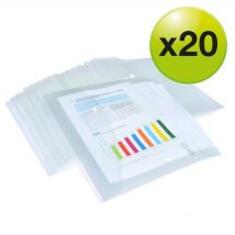 Lot De 20 Pochettes Porte-documents - Rapesco - Esselte