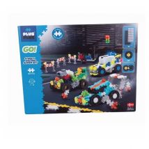 ++ Go Kit De Decouverte Course Automobile 900 Pieces - Plus Plus