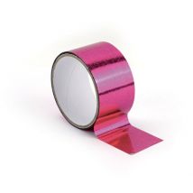 Ruban Adhésif Large Queen Tape 4,8cm Holographic Fuschia - Graine Creative