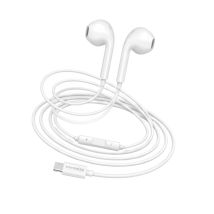 Mayaxess Écouteurs Filaires Usb-c Pour Iphone 15 Plus Avec Micro Intégré Blanc