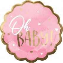 Ballon Géant Oh Baby Girl ! - Amscan