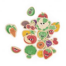 Magnets Fruits Et Légumes 24 Pièces - Janod