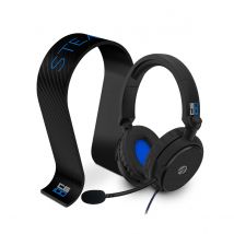 Stealth Casque Gaming Stéréo Filaire C6-100 Avec Support De Rangement Noir / Bleu