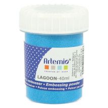 Poudre À Embosser 40 Ml - Bleu - Artemio