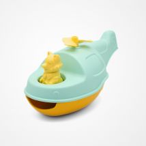 Jouet De Bain Made In France En Matière Recyclée Hélicoptère De Mr Renard - Le jouet simple