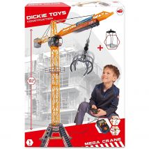 Grue Mega Crane De 120 Cm Avec Télécommande À Fil - Dickie