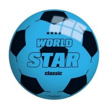 Ballon En Plastique World Star Classic 22 Cm Bleu - John Sports - Jeu Plein Air - John