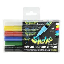 Set De 6 Marqueurs Graph'it Shake Fine Basic Colors - Graph'IT