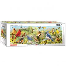 Puzzle 1000 Pièces - Oiseaux De Jardin - Eurographics