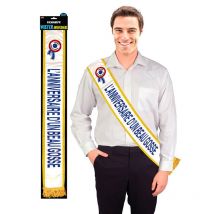 Echarpe - Anniversaire D'Un Beau Gosse - Déguisement - Fête - Anniversaire - Studio H