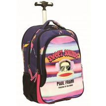 Sac À Dos À Roulettes Paul Frank Sweet Sound 48 Cm Haut De Gamme - Cartable