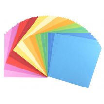 Papier Cartonné - 30,5 X 30,5 Cm - 216 G - 12 Couleurs Assorties - Lisse - Florence - 60 Feuilles Scrapbooking