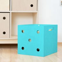 Boîte De Rangement Dice Turquoise 5 - Benlemi