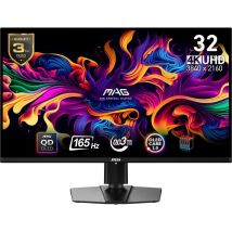 Msi Mag 321up Qd Oled Écran Plat De Pc 80 Cm (31.5) 3840 X 2160 Pixels 4k Ultra Hd Noir - Msi