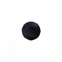 Boutons Cuir Manteau À Queue Noir 15mm X 4 - Union Knopf Noir - PrymUnionKnopf